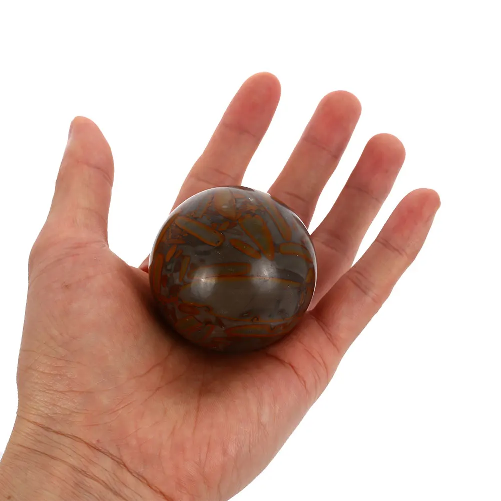 Мяч для рук 5 см шарики человеческого тела baoding Сфера камень ремесла красивая