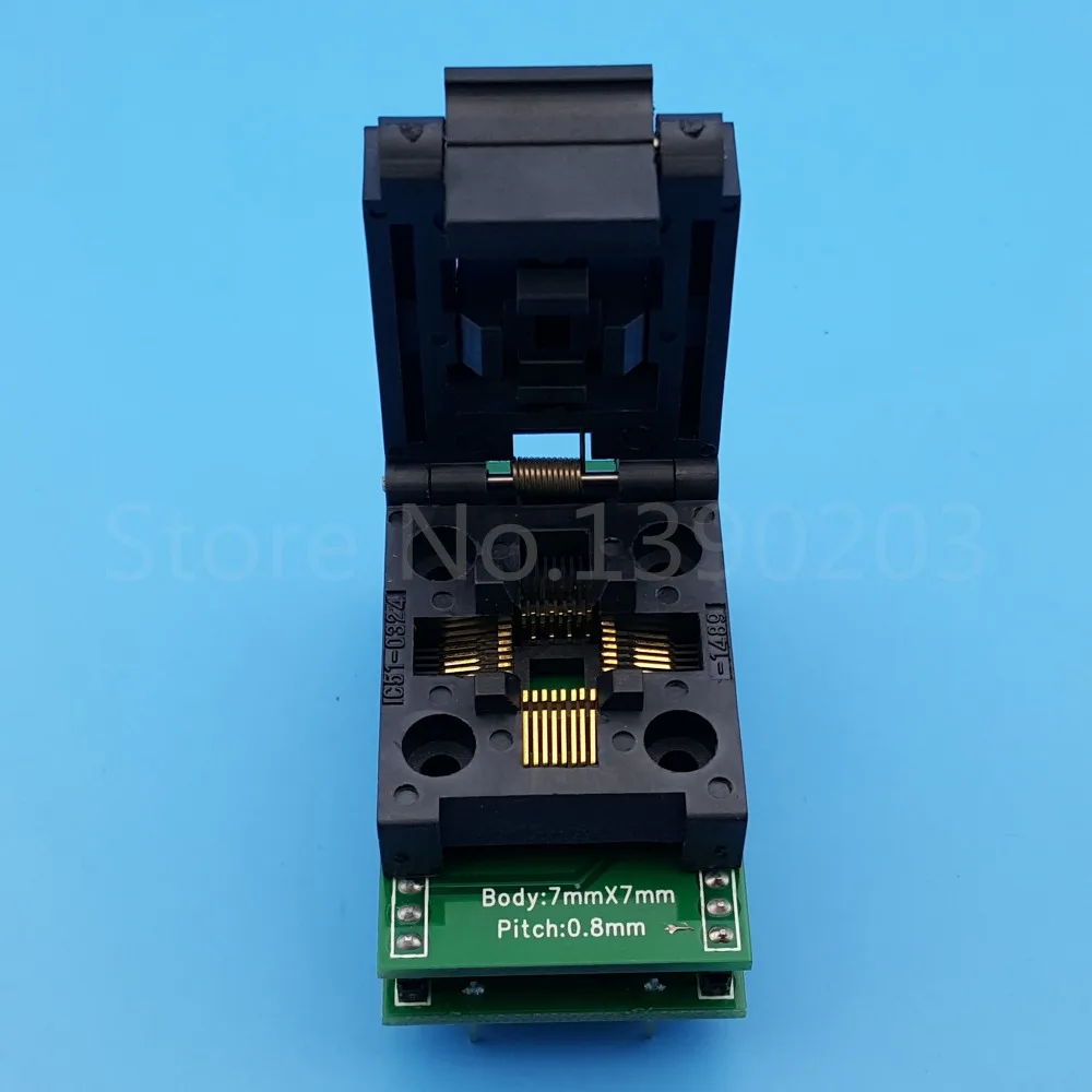 QFP32 TQFP32 FQFP32 для DIP32 SA636 шаг 0 8 мм программный IC АДАПТЕР Тесты разъем | Обустройство