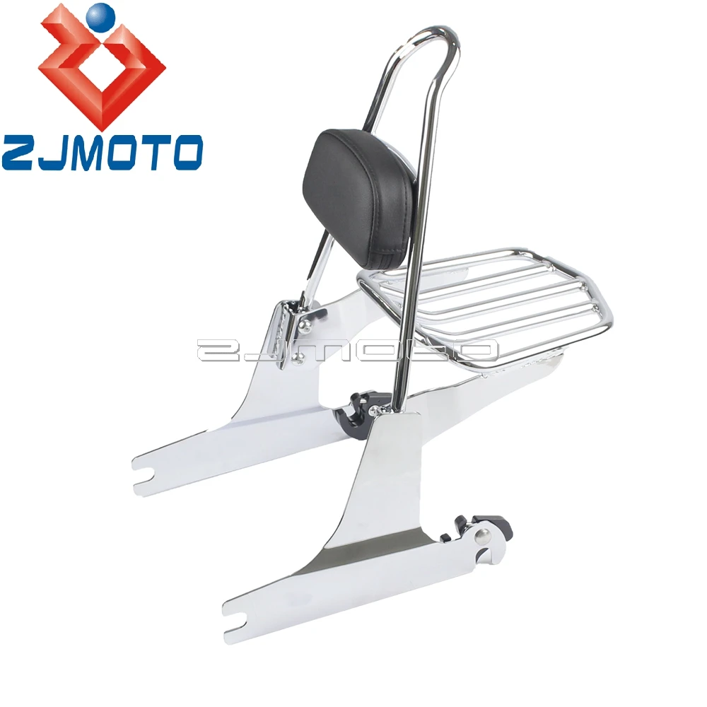 

Хромированный багажный стеллаж для Harley Softail Fat Boy FLSTF FXST Night Train FLSTN 2000-2005