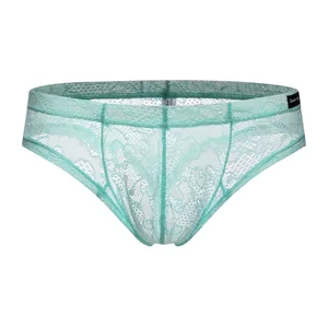 Новое поступление, Брендовое мужское сексуальное нижнее белье, мужские трусы, мужские гей стринги, удобное кружевное нижнее белье, однотонные стринги