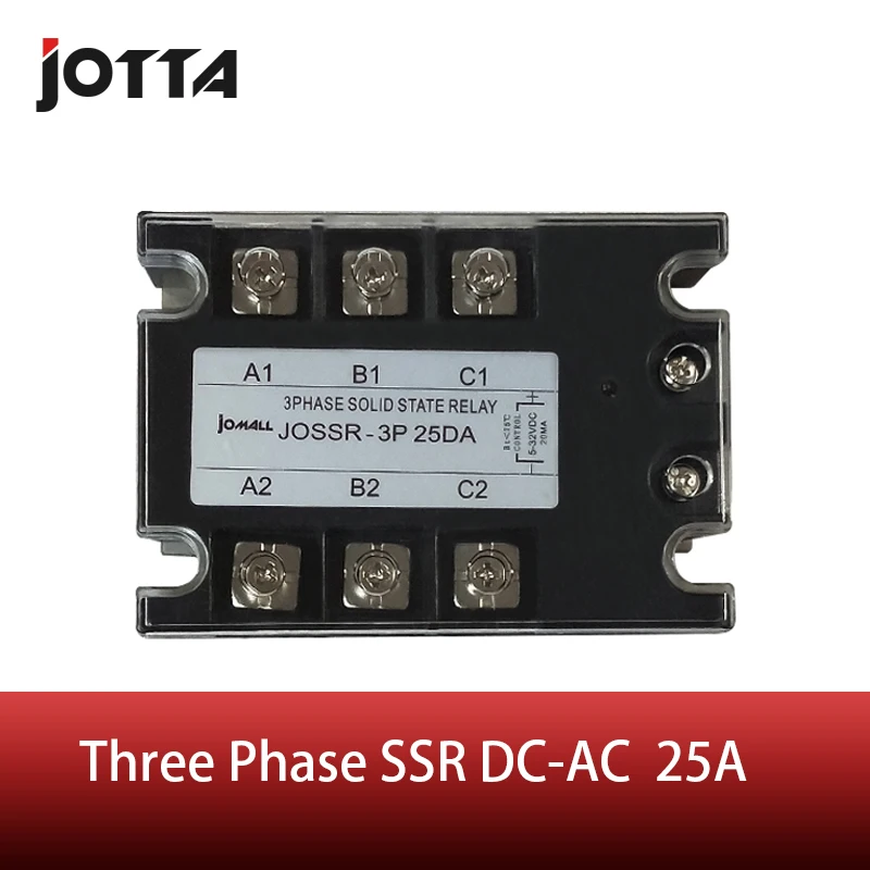 Трехфазное твердотельное реле SSR 25 А постоянного тока|solid state relay ssr|relay ssrphase solid |