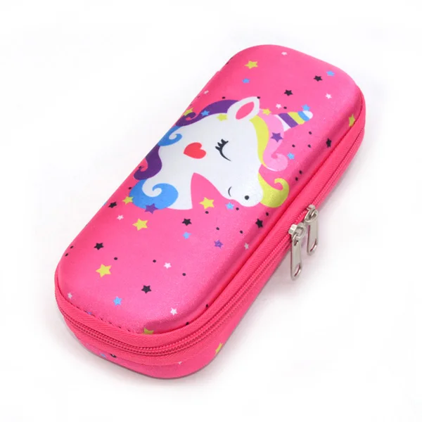 Rose unicorn Чехол для карандашей Estojo Escola Kalemlik Trousse Scolaire Stylo Kalem Kutusu Estuches Para El Colegio школьный пенал для карандашей Crayon Licorne - Цвет: Rose unicorn