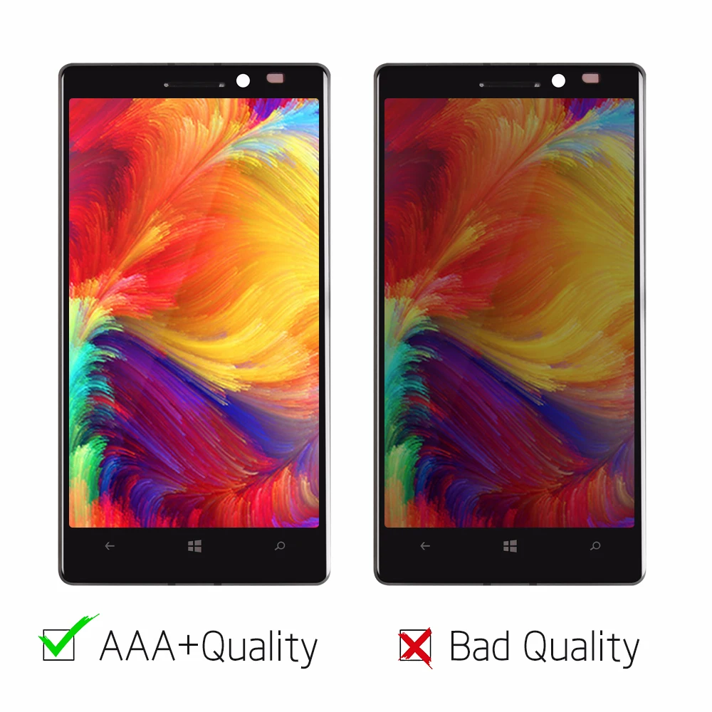 Оригинальный AMOLED 5 0 &quotLCD для NOKIA Lumia 930 ЖК-дисплей кодирующий преобразователь