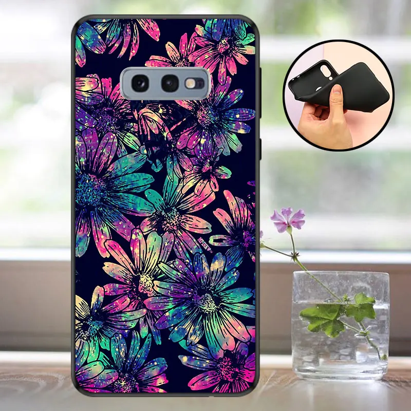 XKJ Чехол для samsung Galaxy S10E чехол s силиконовый матовый чехол Galaxy S10E задняя крышка для Funda samsung S10E S 10E чехол для телефона бампер - Цвет: XKJ