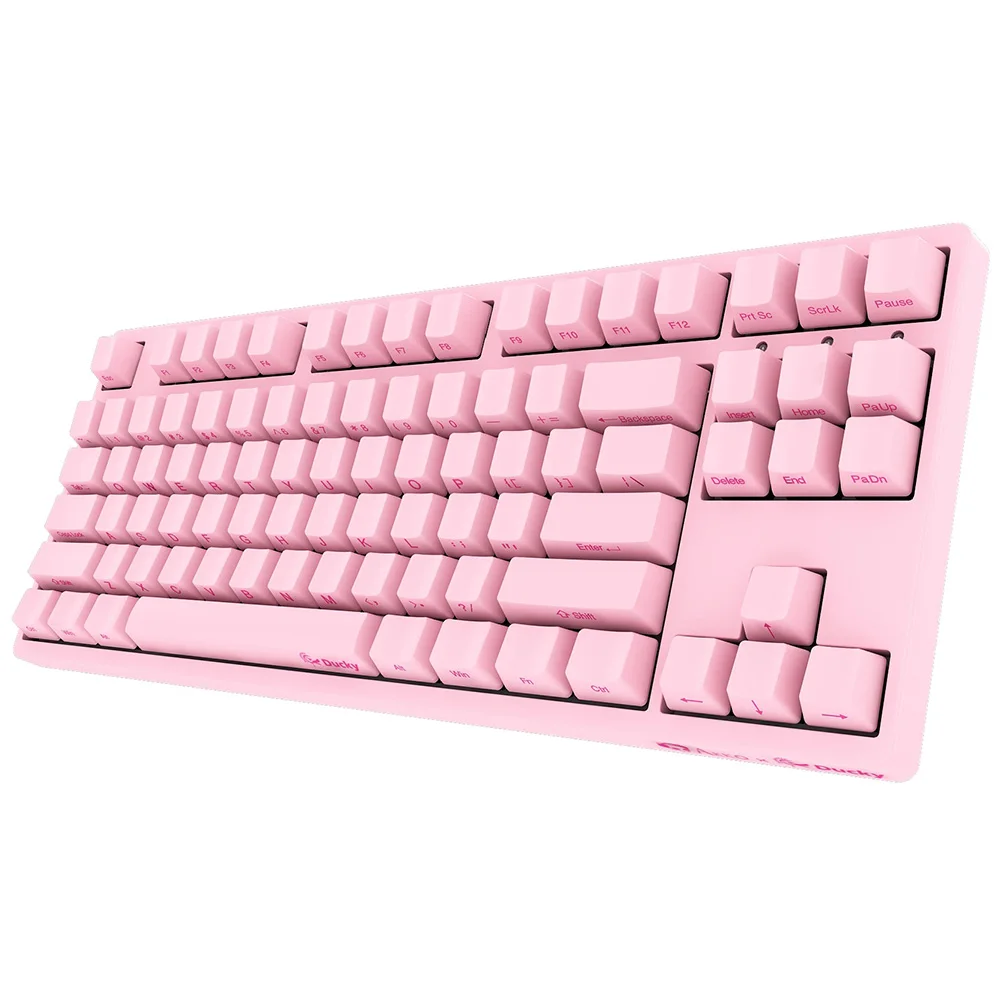 AKKO Ducky 3087 игровая механическая клавиатура переключатель Cherry клавишные колпачки