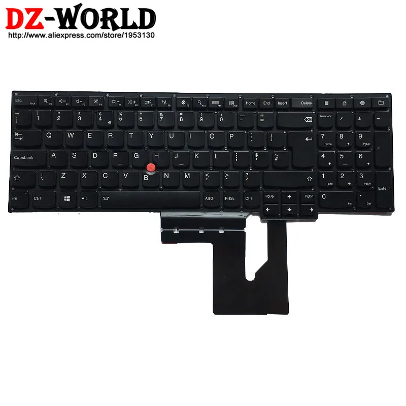 Новая Оригинальная английская клавиатура с подсветкой для IBM Lenovo Thinkpad S5 S531 S540