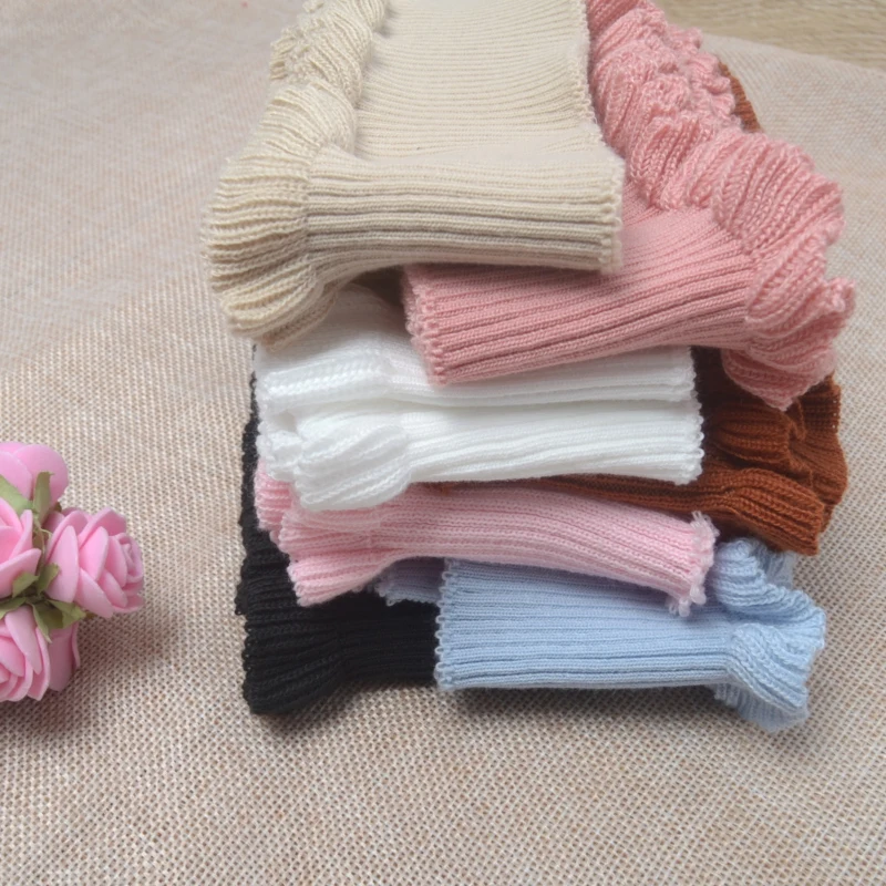 5 шт./лот вязаный ребристый край Раффлед драпировка тесьма шеи свитер талии