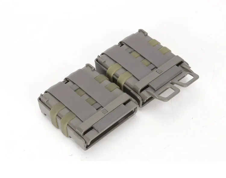 Тактический тяжелый 7,62 двойной Molle подсумок сумка Быстрый Маг для M4 Mag Чехол военные охотничьи принадлежности