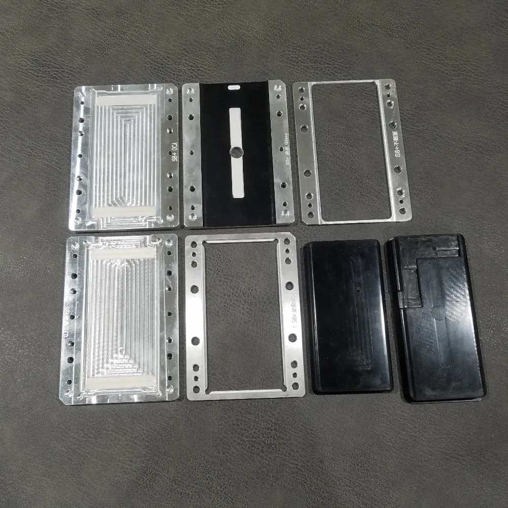 Форма для ламинирования samsung Galaxy S8/S8plus unbent flex lcd поляризатор для пленки ОСА пленка стеклянное ламинирование Ремонт Форма для машины YMJ