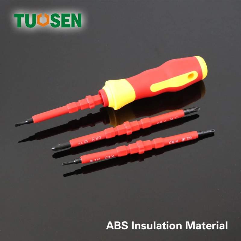 7 шт. набор магнитных отверток bity с шестигранным винтом phillips torx driver schroef bitset T10 PH0 PH2