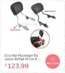 Мотоцикл передний драйвер Rider Сисси Бар спинки Pad подходит для Harley Touring FLHX Fat boy Softail Electra Glide 07-19 для индийских