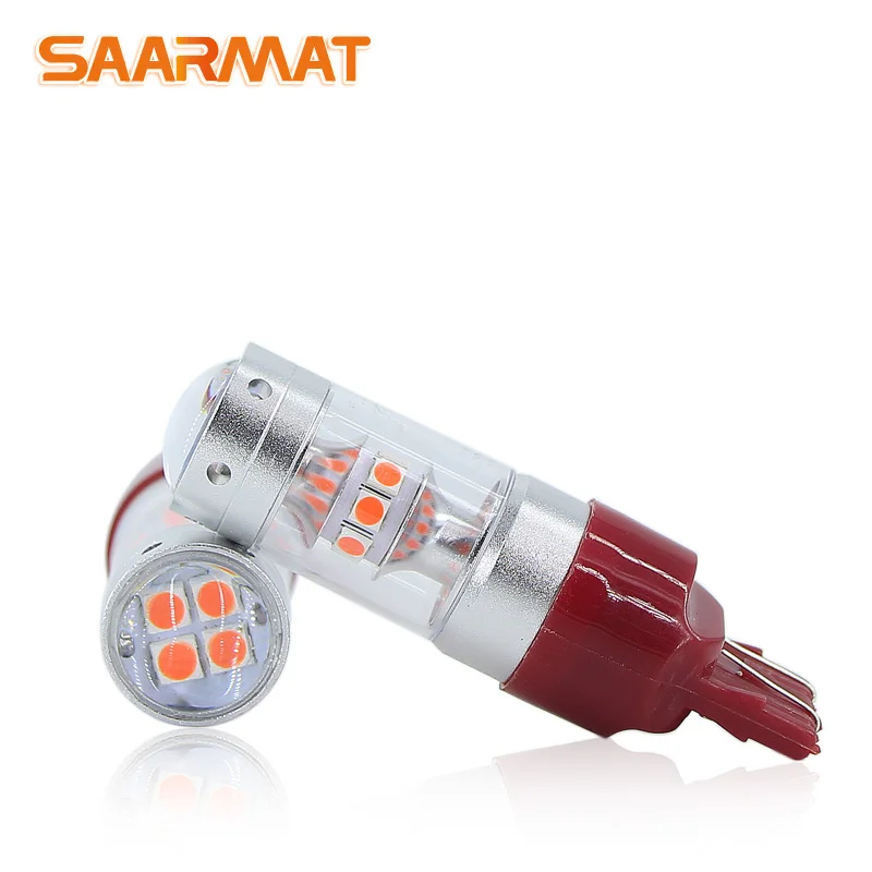Светодиодные лампы Canbus T20 W21/5W 7443 для Mazda Mazda2 Mazda3 Mazda5 Mazda6|light red|canbus errorcanbus t20 |