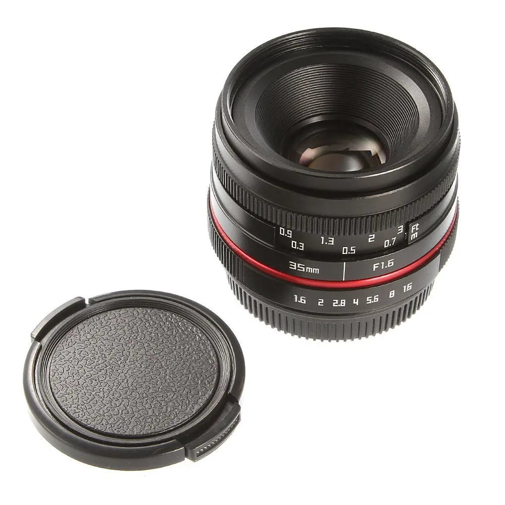 35 мм F/1,6 ручная фокусировка MF Prime объектив для sony E-mount беззеркальная камера A6500 A6300 A6000 A5100 A5000 A3000 NEX7 NEX6 NEX5