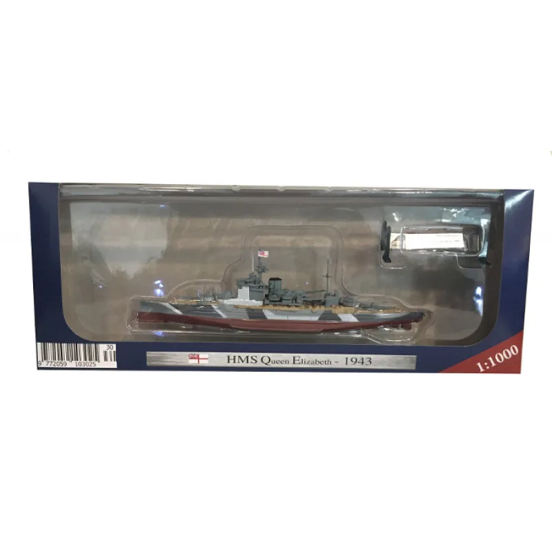 Модель военного корабля AMER 1/1000 модель из литая металла для коллекции