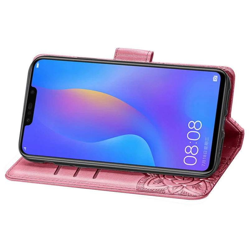 Кожаный флип чехол 3D для Huawei Honor 10 Lite V20 Mate 20 P30 P20 Pro Y5 Y7 2018 Y9 2019 P Smart Plus чехол|Бамперы|