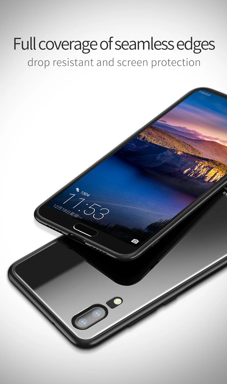 MSVII зеркальная стеклянная крышка huawei P10 P20 P30 чехол Coque huawei P20 P30 Pro P10 Plus чехол силиконовая рамка Крышка P10 P20 P30 Lite