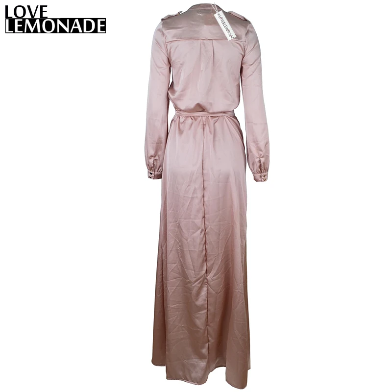 Love & Lemonade светильник телесного цвета с прорезями и золотыми пуговицами длинное