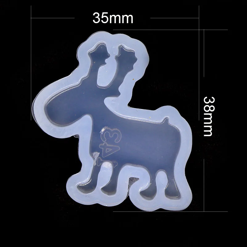 18 стилей Прозрачная силиконовая форма с изображением животных овец рыб