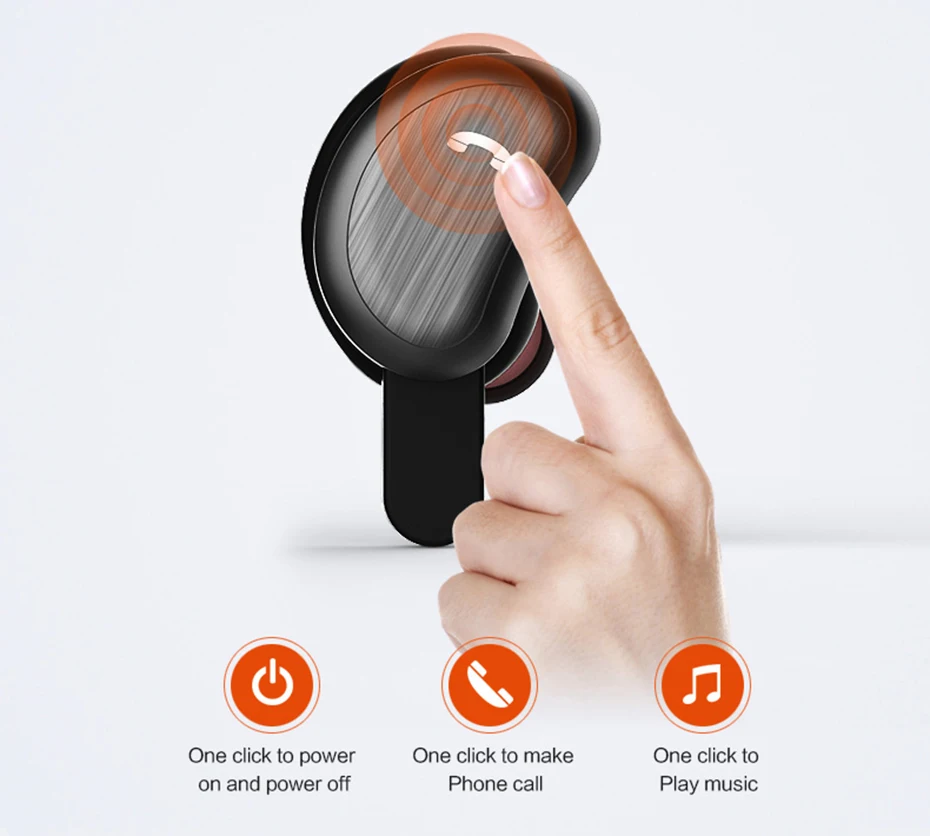 Remax bluetooth бинауральные наушники настоящие беспроводные стерео наушники с мини зарядной коробкой Bluetooth басовые наушники для iPhone 8 Xiaomi