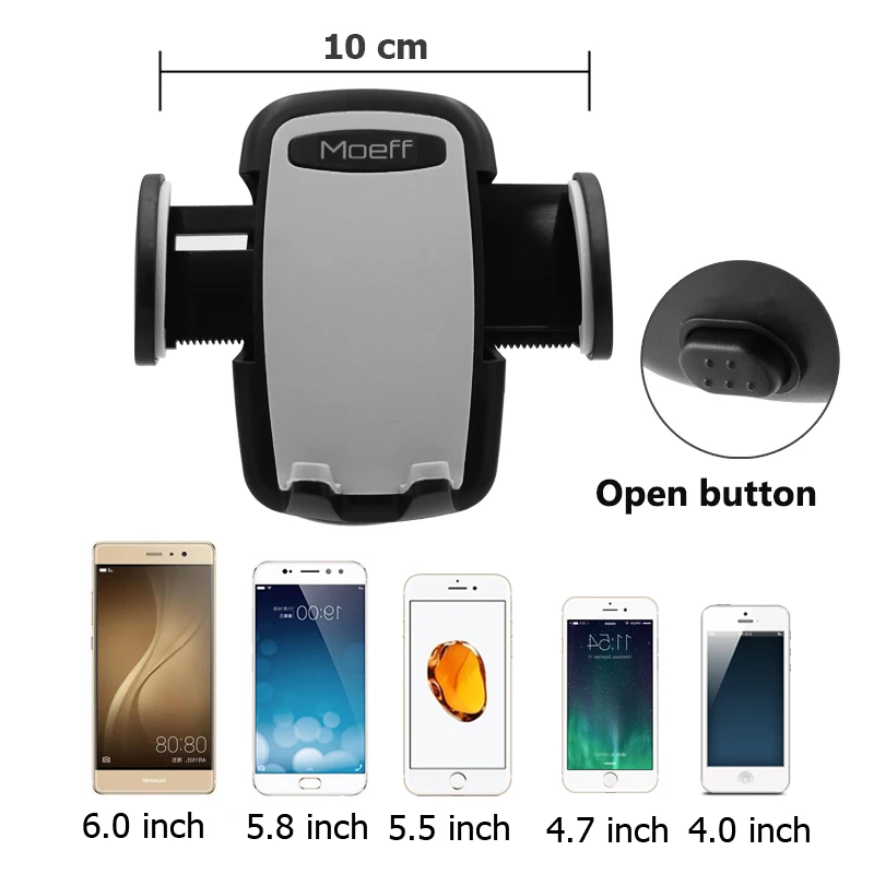 TISDLIP Universal Smartphone Car Phone Holder Stand For in The Mount Mobile Support Cellular Iphone 8 Plus | Мобильные телефоны и