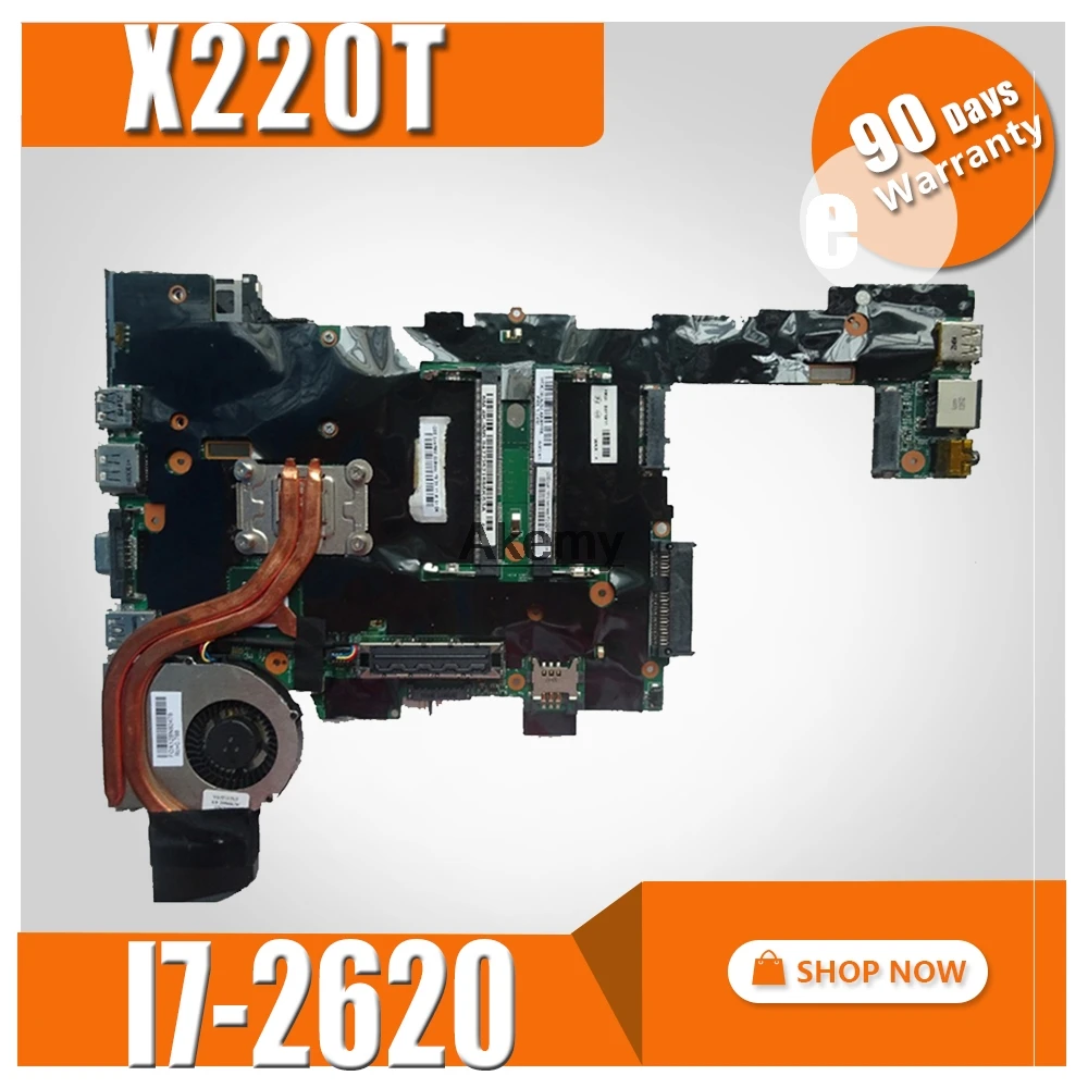 Материнская плата для планшета lenovo ThinkPad X220T с процессором i7(для процессора intel), протестированная на