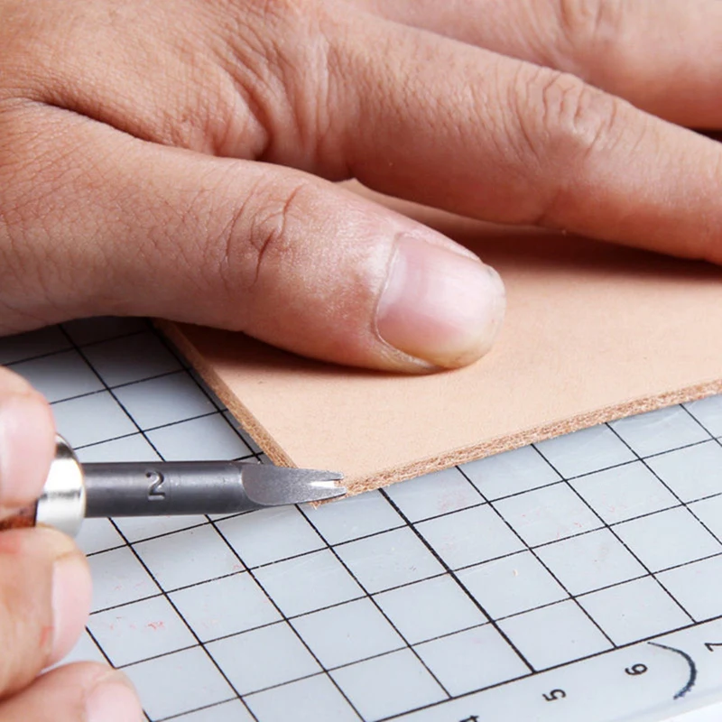 Кромкоскошенная кромка для склеивания/Полировка Инструмент изготовления ремней