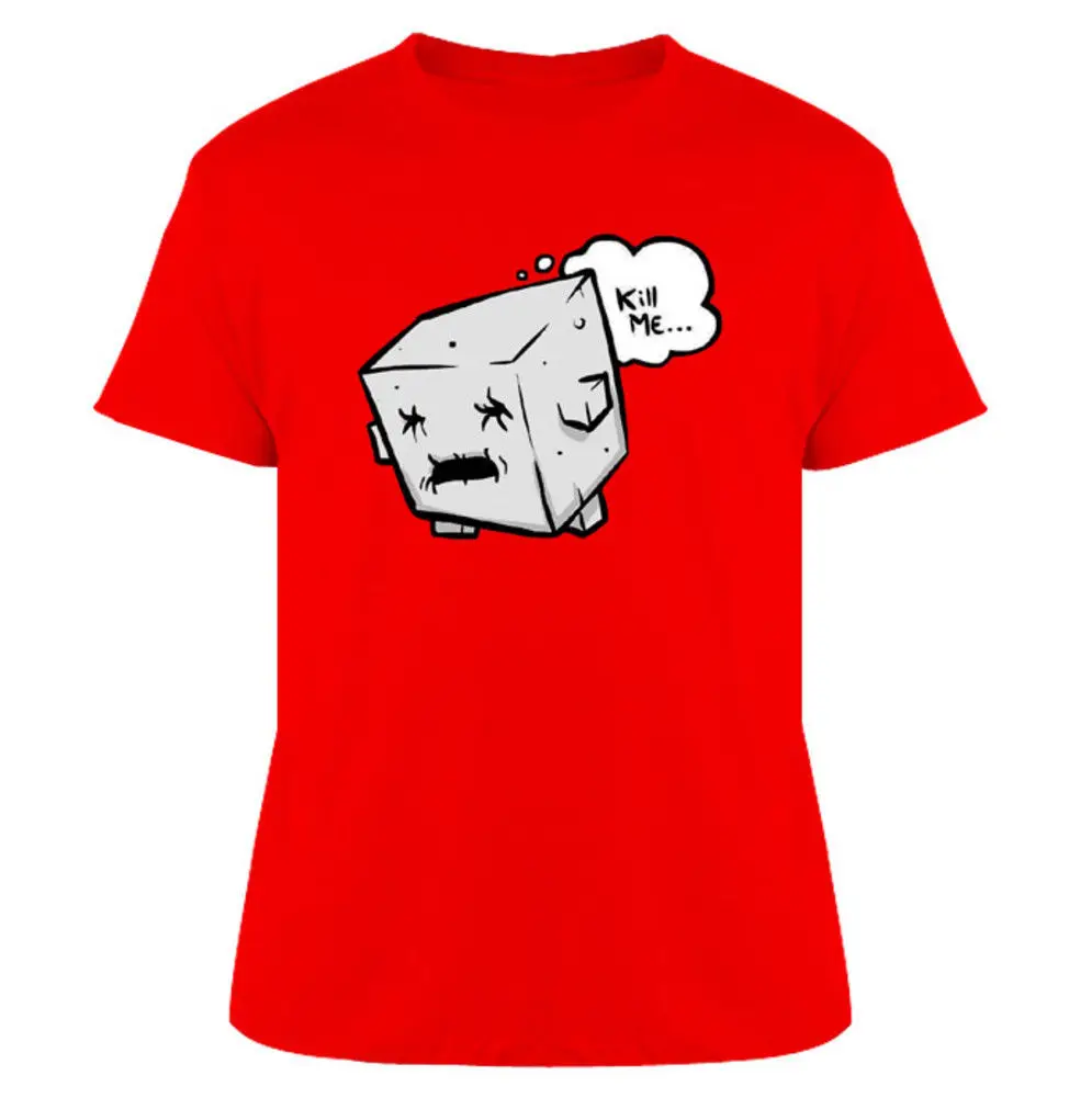 

Meat Boy Tofu Video T Shirt Print T-Shirt Men Summer Style Fashion Tee Men Summer Short Sleeves Casual