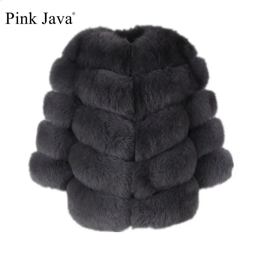 Розовый JAVA QC1834 Бесплатная доставка Новое поступление Женская Шуба из