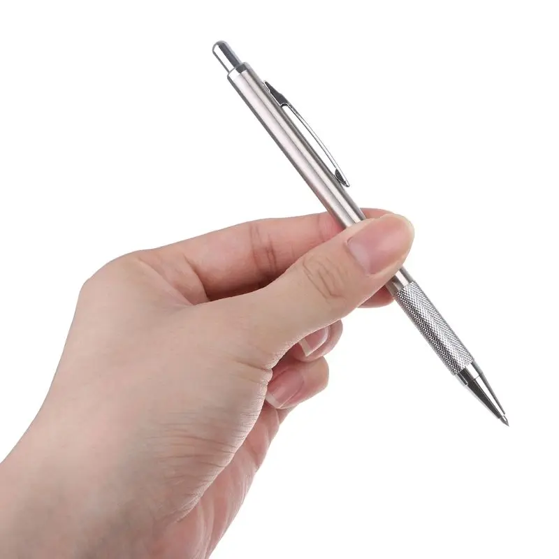 

Tungsten Steel Tip Scriber Pen Marking Engraving Tools Jewelry Clip Metal Shell Lettering Etching Pens
