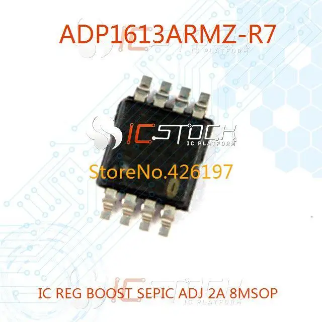 Free Shipping ADP1613ARMZ-R7 IC REG BOOST SEPIC ADJ 2A 8MSOP 1613 ADP1613 3PCS |