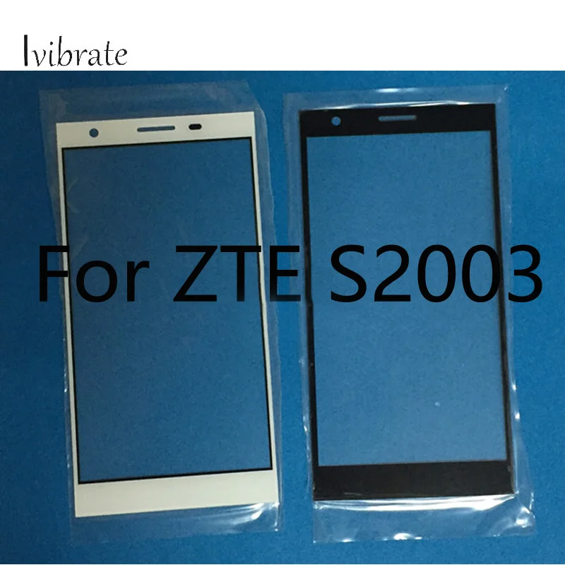 

2pcs A+Quality For ZTE S2003 TouchScreen S 2003 Digitizer Touch Screen Glass panel Without Flex Cable replacement