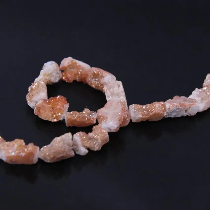 Approx21Pcs/прядь шампанского Титан натуральный кварц, друза Geode Прямоугольник Плиты кулон бусины, необработанные Самоцветы друзы грубые ломтики самородки