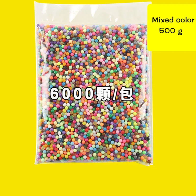 6000 шт DIY волшебные бусины формы в виде животного ручная работа 3D Головоломка Детские Обучающие шарики игрушки для детей - Цвет: 6000pcs (mixed)