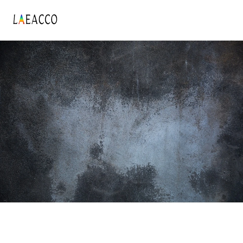 Фотофон Laeacco с цементной стеной в старом стиле темным градиентом фоны для