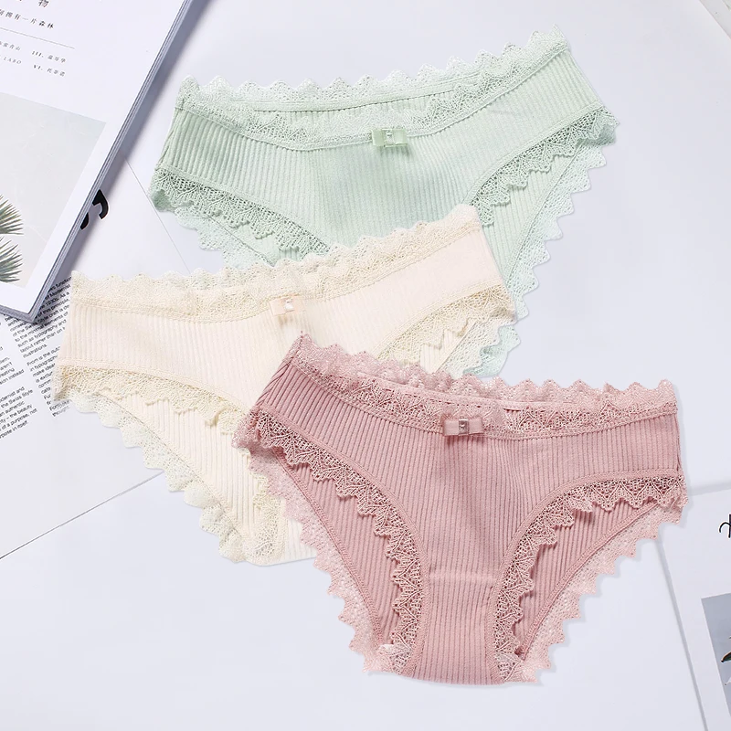 B 3pcs 3 шт./лот Бесшовные женские трусы, комплект нижнего белья, комфортное нижнее белье, Модные женские сексуальные трусы с низкой посадкой, нижнее белье, дропшиппинг# D - Цвет: B 3pcs