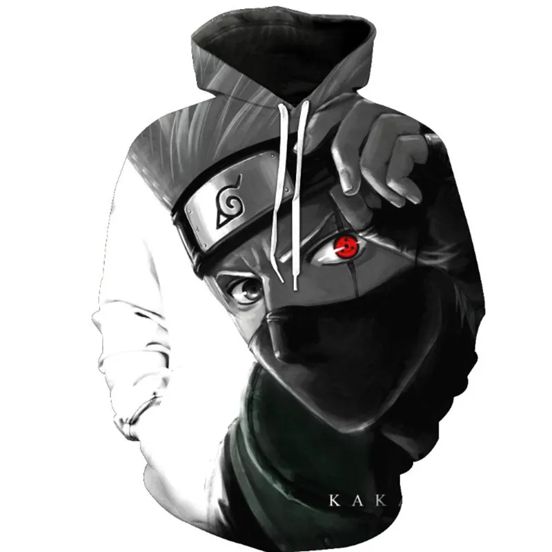 Наруто Какаши аниме кофты карнавальный костюм толстовки 3D классический Для