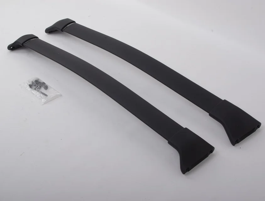 black cross bar Алюминиевый для Mazda CX-3 CX3 багажник на крышу, багажник для багажа, поперечная перекладина - Цвет: black cross bar
