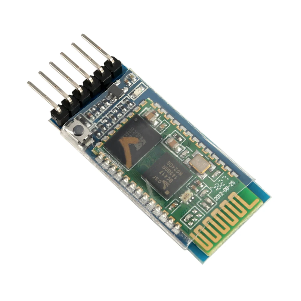 50 шт./лот HC05 HC-05 Master-Slave 6pin JY-MCU анти-обратный Встроенный Bluetooth серийный сквозной