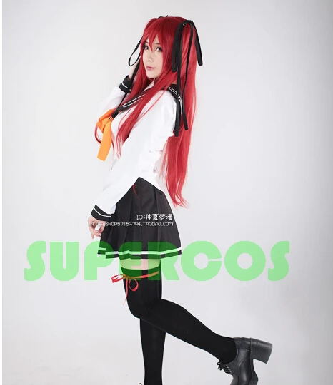 Бесплатная доставка! Завет сестры Новый дьявол нарюс Мио школьная форма косплей