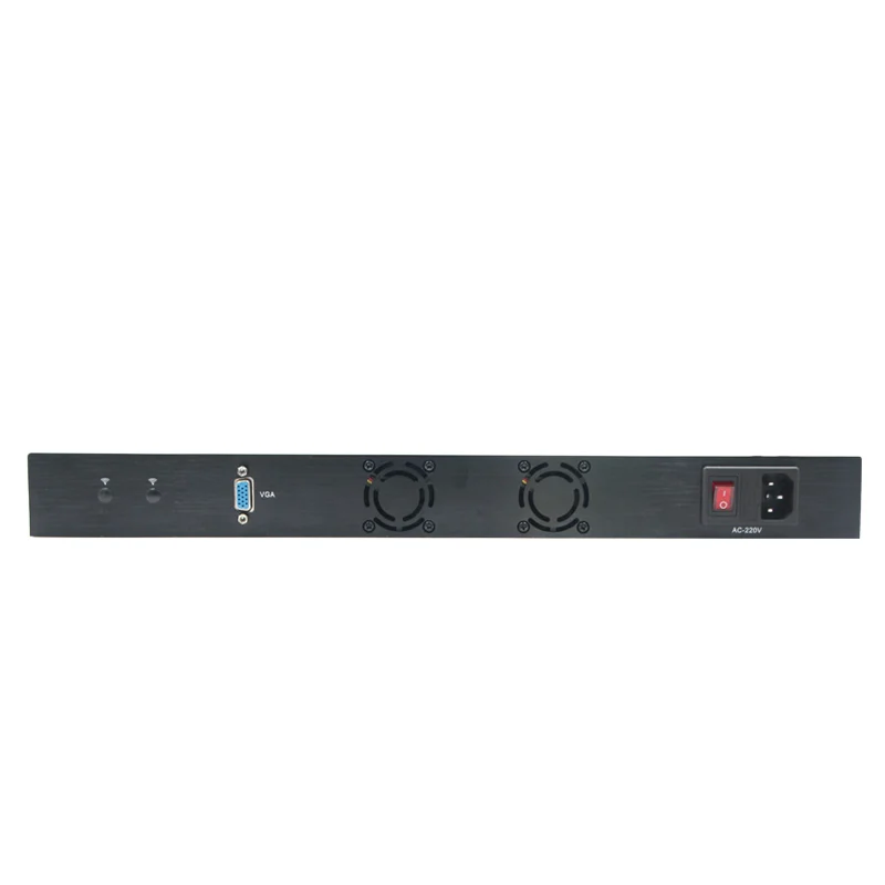 Мини ПК Industril с CPU J1900 2G/4G/8G RAM 1 * RJ45 RS232 6 LAN COM встроенный брандмауэр мощностью 1u|Мини