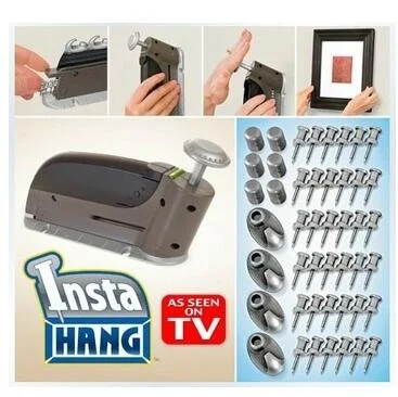 Smartlife High Quality Insta Hang Seamless Convenient Wall Studs Nail Picture Wall Hook Hanging Nail Gun