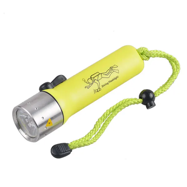 Пластиковый Дайвинг фонарик AA аккумулятор Мощный Cree Q5 светодиодный подводный водонепроницаемый фонарь лампа
