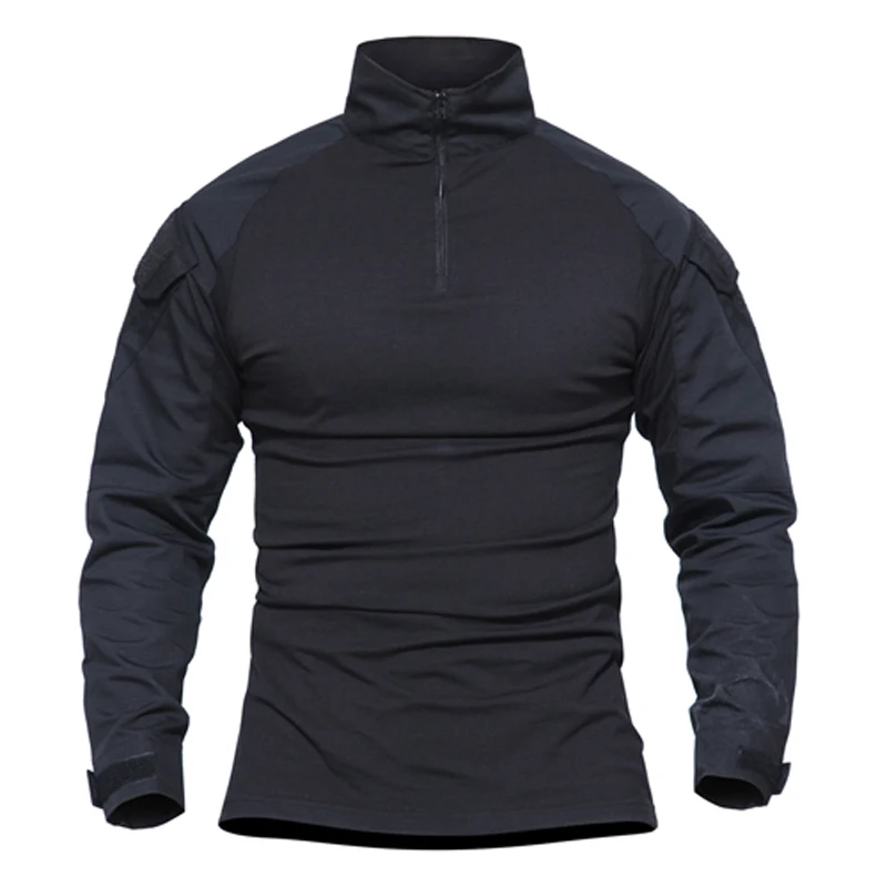 Мужская Боевая футболка MAGCOMSEN военная тактическая с длинным рукавом в стиле