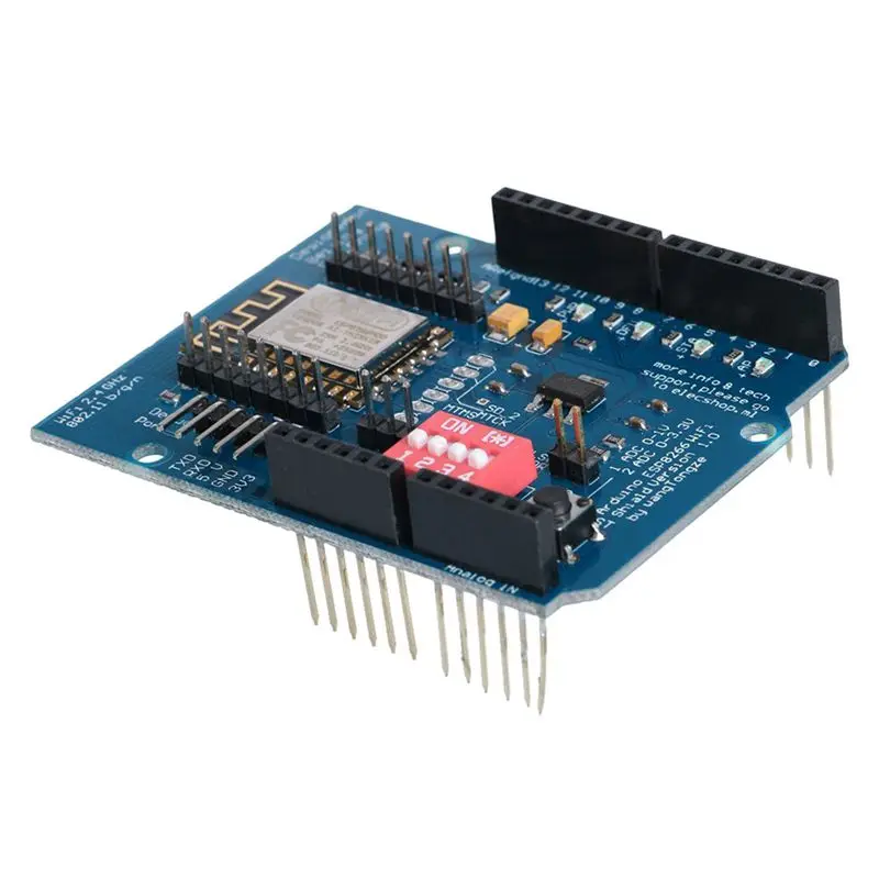 ESP 12E ESP8266 UART WIFI беспроводной щит для Arduino UNO R3|Демонстрационные стенды| |