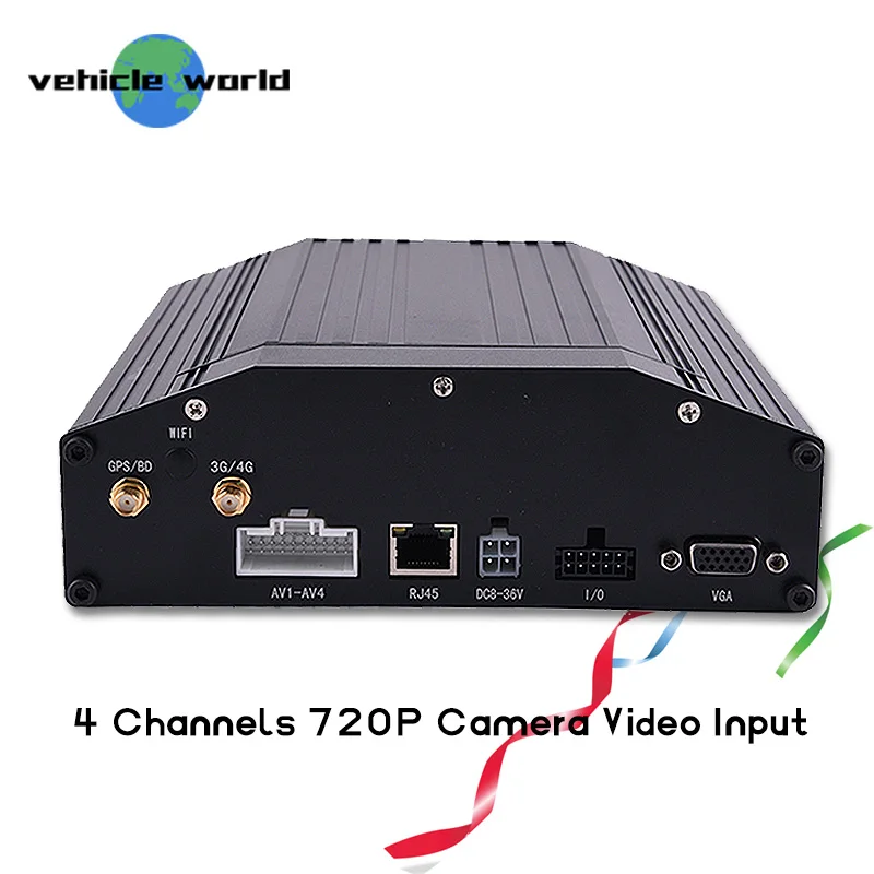 720 P 4Ch 4G Мобильный DVR с gps для автобуса грузовика такси школьный