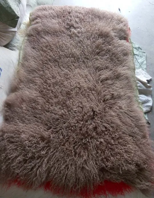 Элис меховая одежда используется под заказ цветное Вьющееся одеяло из