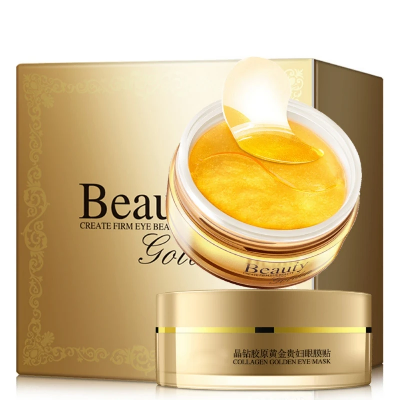 60 шт. Корейская Золотая Премиум маска для глаз лечения сна патчи темные круги