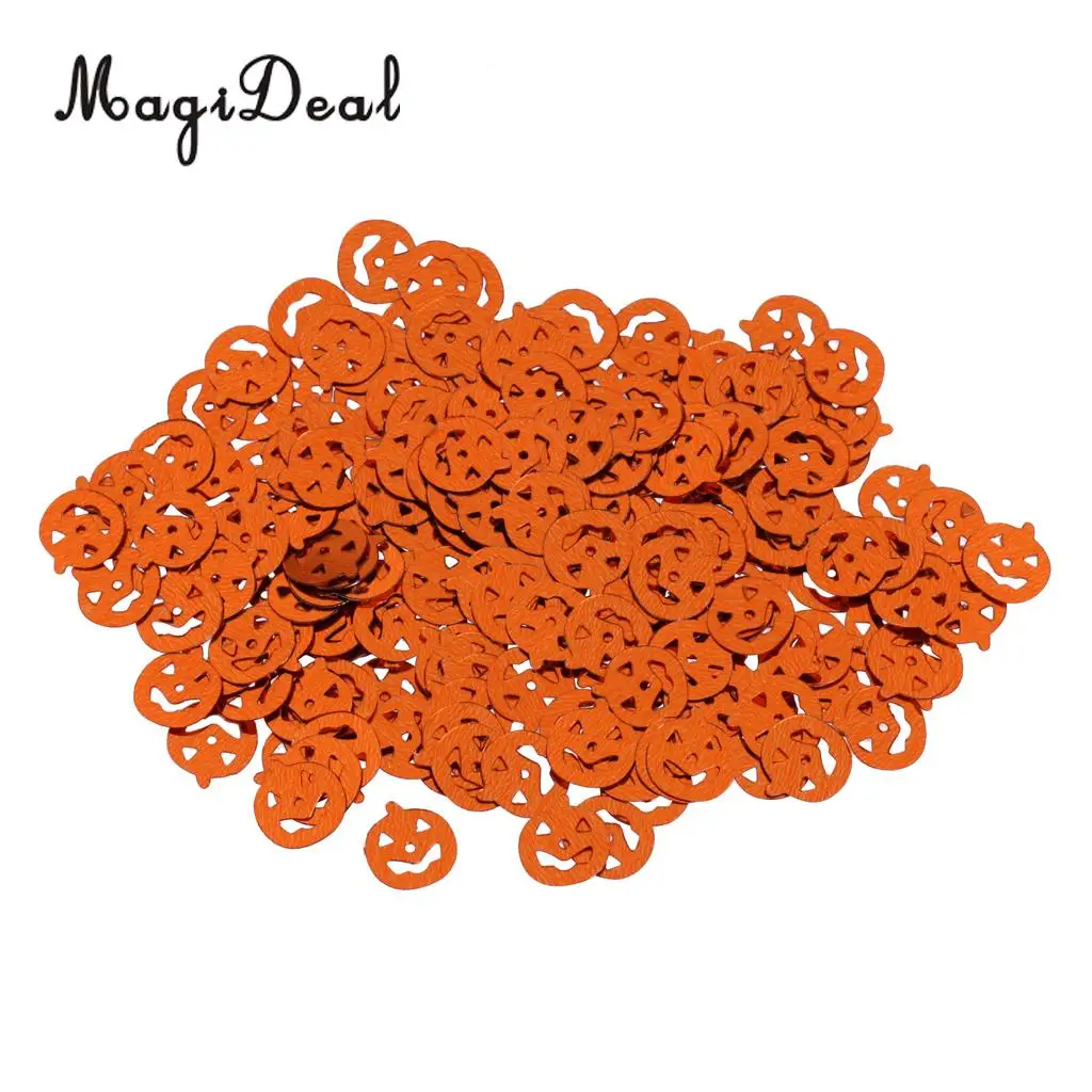 Сезон осень Хэллоуин День благодарения урожай тыква стол конфетти