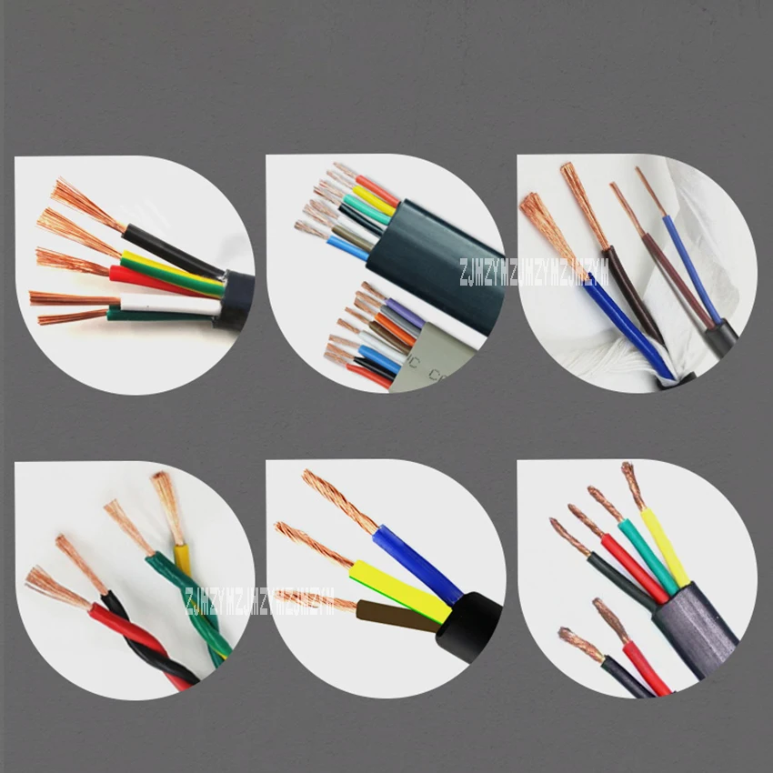 ZC-3F High Efficiency Pneumatic Stripping Machine Quality Multi-Core Sheathed Wire Twisting Cable Peeling 220V | Инструменты