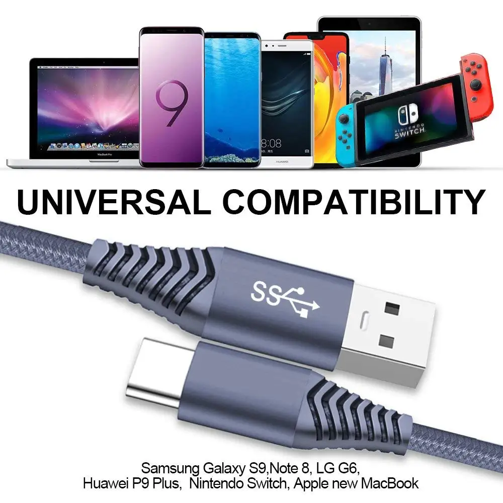 3A Тип usb-C быстрая Зарядное устройство для samsung Galaxy A80 A70 A60 A50 A40 A40s A20 M30 M20 A9 Pro A8s A6s USB 3,0 Тип-C кабель